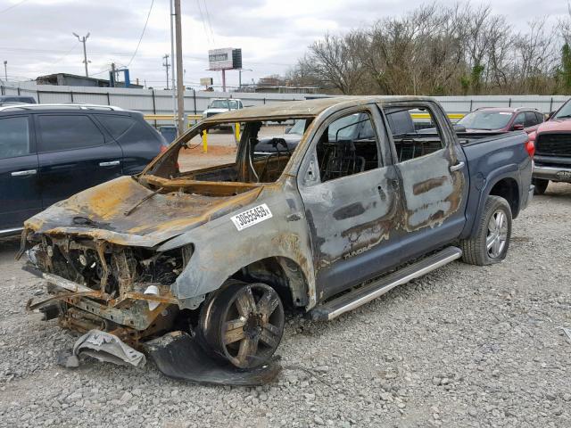 5TBEV58157S467240 - 2007 TOYOTA TUNDRA CRE CHARCOAL photo 2