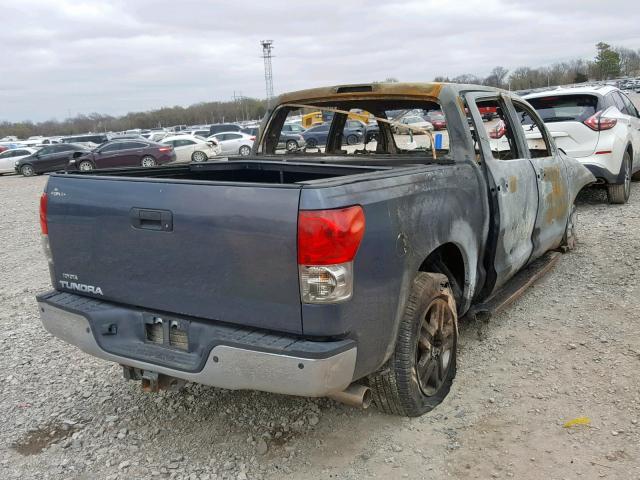 5TBEV58157S467240 - 2007 TOYOTA TUNDRA CRE CHARCOAL photo 4