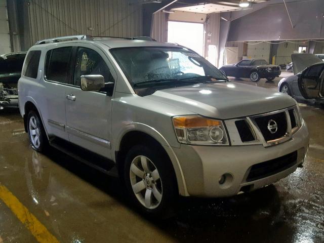 5N1AA0NC6BN621684 - 2011 NISSAN ARMADA SV SILVER photo 1