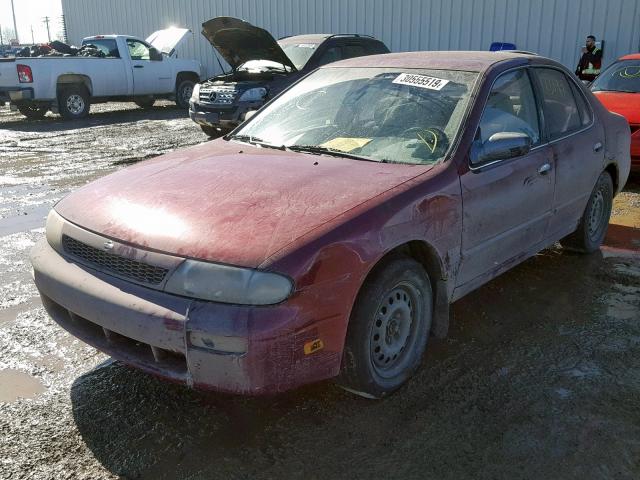 1N4BU31C9PC171285 - 1993 NISSAN ALTIMA BURGUNDY photo 2