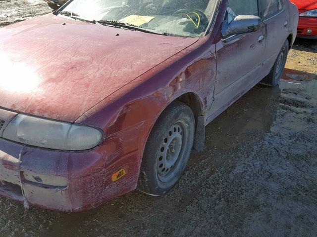 1N4BU31C9PC171285 - 1993 NISSAN ALTIMA BURGUNDY photo 9