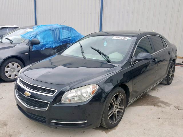 1G1ZD5EU4BF190463 - 2011 CHEVROLET MALIBU 2LT BLACK photo 2