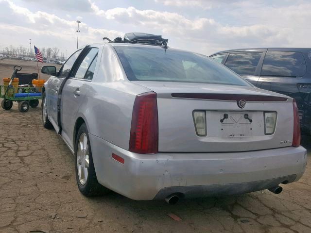 1G6DW677960201896 - 2006 CADILLAC STS SILVER photo 3
