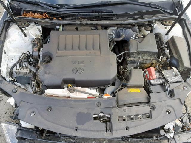 4T1BK1EB6FU187809 - 2015 TOYOTA AVALON XLE WHITE photo 7