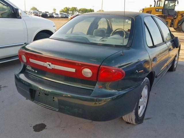 1G1JF52F037295929 - 2003 CHEVROLET CAVALIER L GREEN photo 4