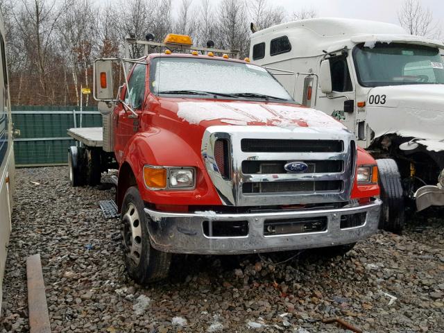 3FRNF6HD2DV037534 - 2013 FORD F650 SUPER RED photo 1