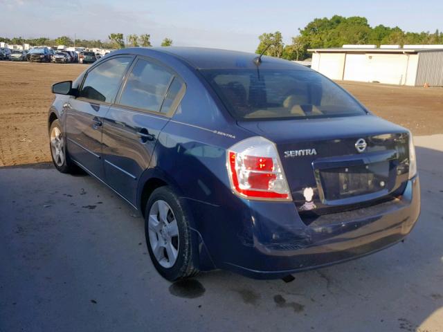 3N1AB61E99L694864 - 2009 NISSAN SENTRA 2.0 BLUE photo 3