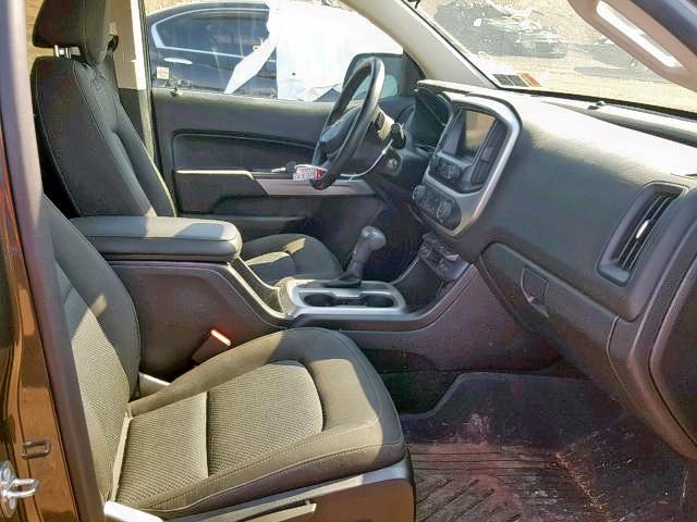 1GCGTCEN6J1150900 - 2018 CHEVROLET COLORADO L GRAY photo 5