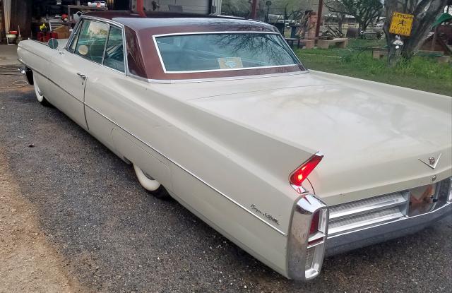 63J043391 - 1963 CADILLAC COUPE DEVI WHITE photo 3