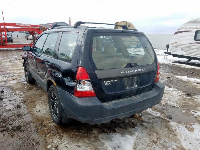 JF1SG63635H718695 - 2005 SUBARU FORESTER 2.5X  photo 3
