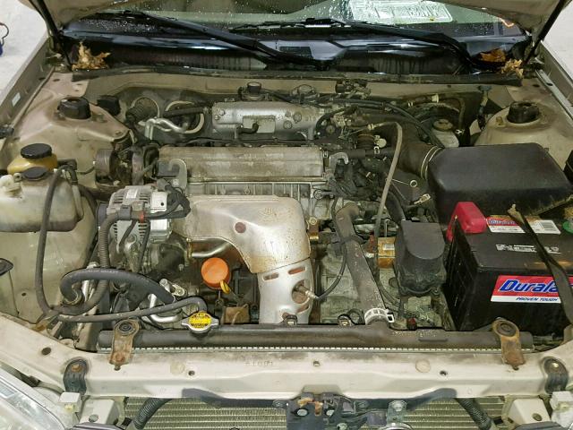 4T1BG22K01U866592 - 2001 TOYOTA CAMRY BEIGE photo 7