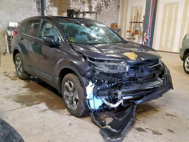 7FARW2H86JE038884 - 2018 HONDA CR-V EXL CHARCOAL photo 1