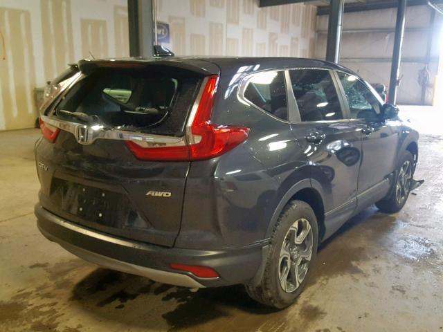 7FARW2H86JE038884 - 2018 HONDA CR-V EXL CHARCOAL photo 4