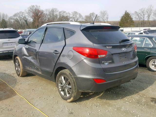 KM8JU3AG4FU970100 - 2015 HYUNDAI TUCSON LIM GRAY photo 3