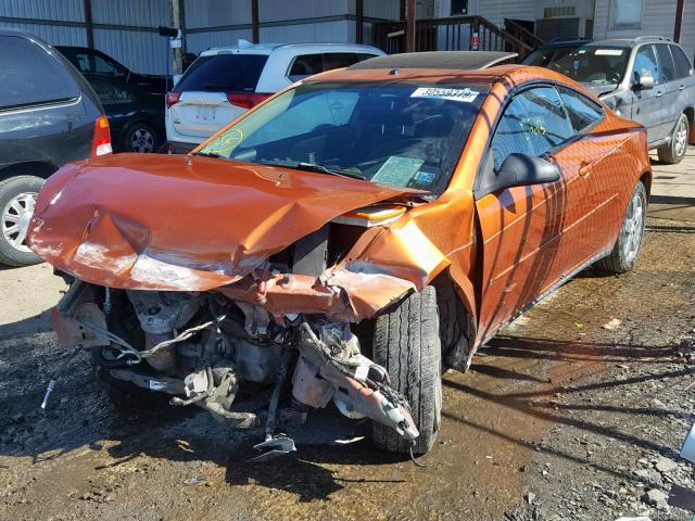 1G2ZH178264149730 - 2006 PONTIAC G6 GT ORANGE photo 2