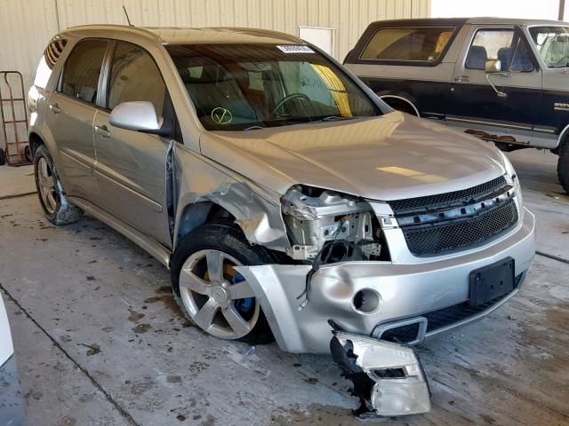 2CNDL537586044332 - 2008 CHEVROLET EQUINOX SP SILVER photo 1