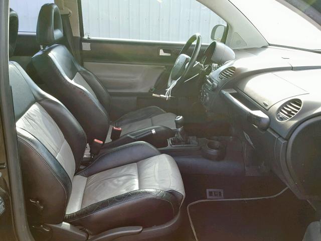 3VWFE21C82M434857 - 2002 VOLKSWAGEN NEW BEETLE Schwarz Foto 5