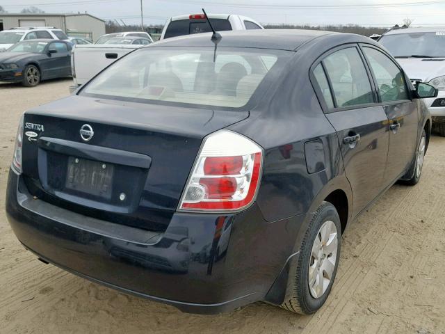 3N1AB61E99L614902 - 2009 NISSAN SENTRA 2.0 BLACK photo 4