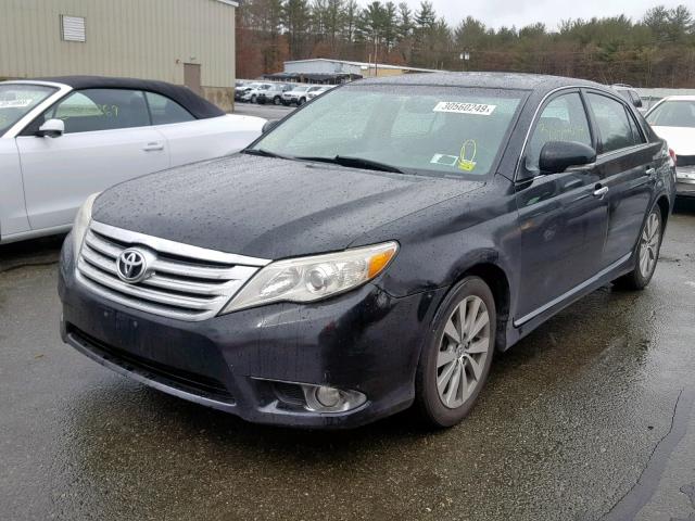 4T1BK3DB2CU460690 - 2012 TOYOTA AVALON BAS BLACK photo 2