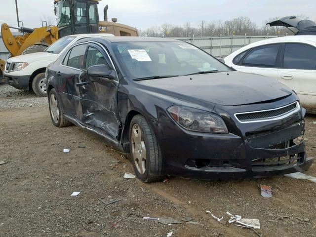 1G1ZJ57709F257344 - 2009 CHEVROLET MALIBU 2LT BLACK photo 1