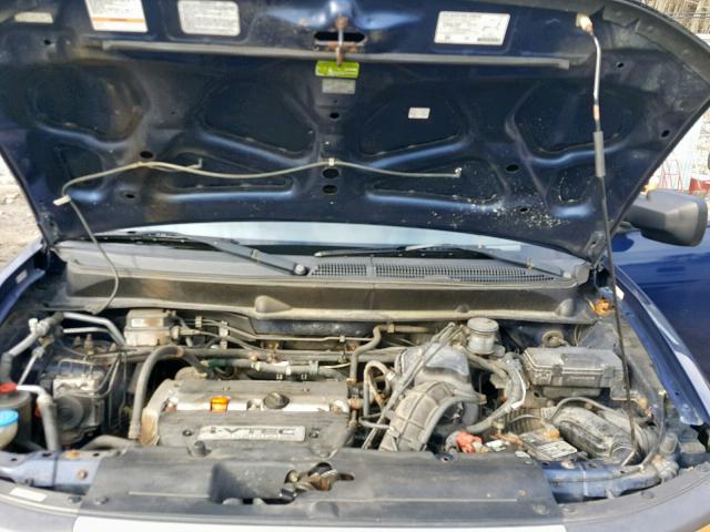 5J6YH27683L032810 - 2003 HONDA ELEMENT EX BLUE photo 7