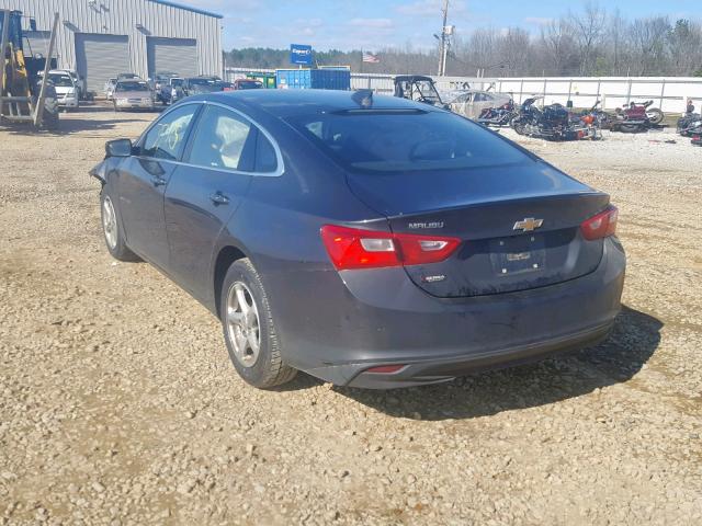 1G1ZB5ST6JF170781 - 2018 CHEVROLET MALIBU LS GRAY photo 3