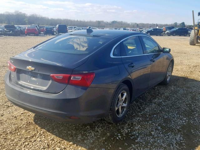 1G1ZB5ST6JF170781 - 2018 CHEVROLET MALIBU LS GRAY photo 4