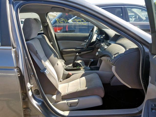 1HGCP26428A038528 - 2008 HONDA ACCORD LXP GRAY photo 5