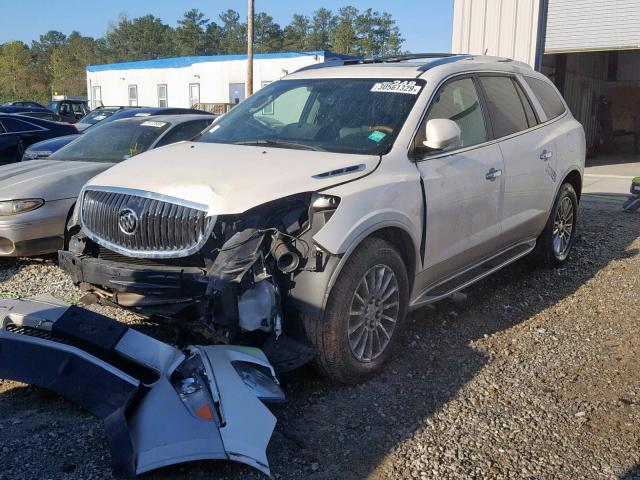 5GAKRCEDXCJ269408 - 2012 BUICK ENCLAVE WHITE photo 2