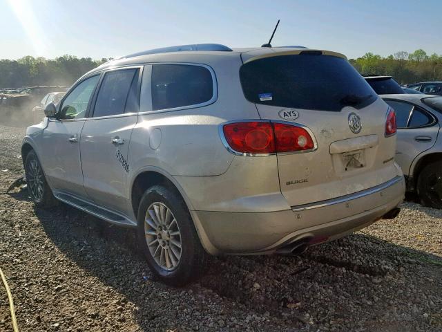 5GAKRCEDXCJ269408 - 2012 BUICK ENCLAVE WHITE photo 3