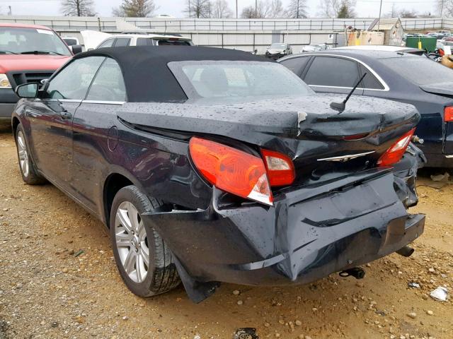 1C3BC5ED4AN200073 - 2010 CHRYSLER SEBRING TO BLACK photo 3