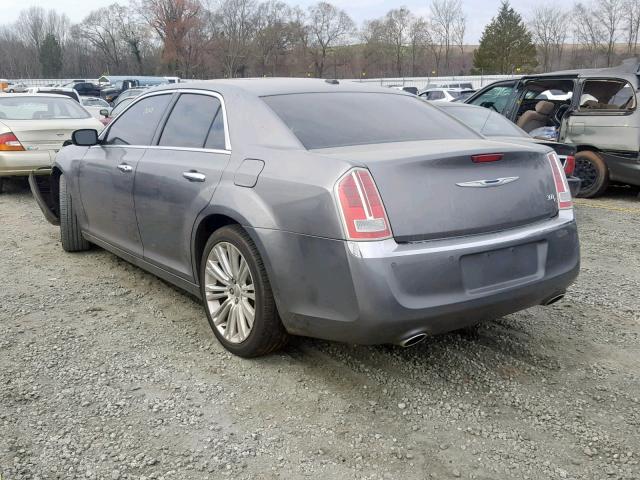 2C3CA6CT1BH523694 - 2011 CHRYSLER 300C CHARCOAL photo 3