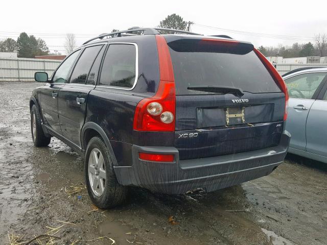 YV1CM592751142117 - 2005 VOLVO XC90 BLUE photo 3