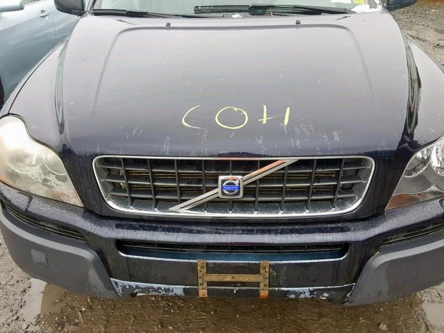 YV1CM592751142117 - 2005 VOLVO XC90 BLUE photo 7