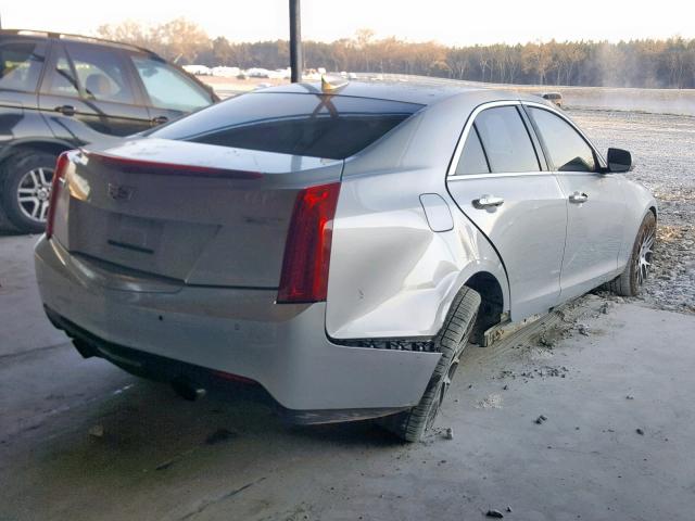 1G6AB5RX8G0126132 - 2016 CADILLAC ATS LUXURY SILVER photo 4