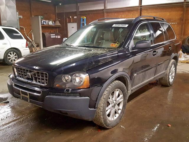 YV4CZ852461245119 - 2006 VOLVO XC90 V8 BLACK photo 2