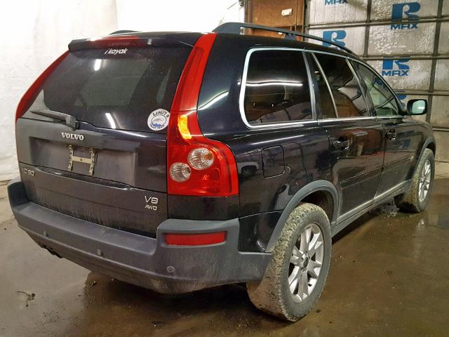 YV4CZ852461245119 - 2006 VOLVO XC90 V8 BLACK photo 4