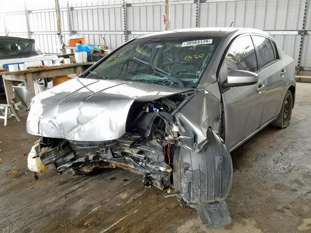 3N1AB6AP4BL725705 - 2011 NISSAN SENTRA 2.0 GRAY photo 2