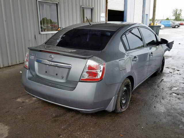 3N1AB6AP4BL725705 - 2011 NISSAN SENTRA 2.0 GRAY photo 4