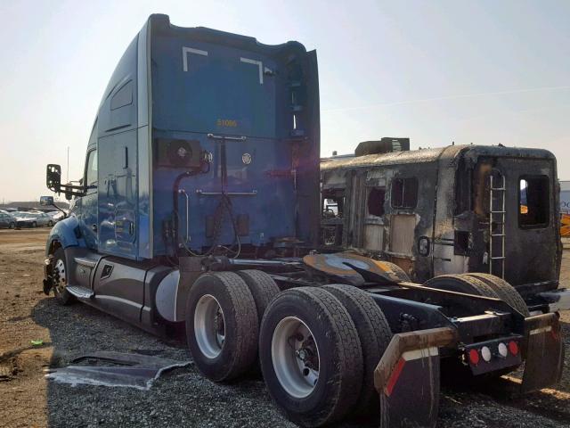 1XKYD49X7FJ442344 - 2015 KENWORTH CONSTRUCTI BLUE photo 3