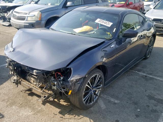 JF1ZNAA16F9712190 - 2015 TOYOTA SCION FR-S CHARCOAL photo 2