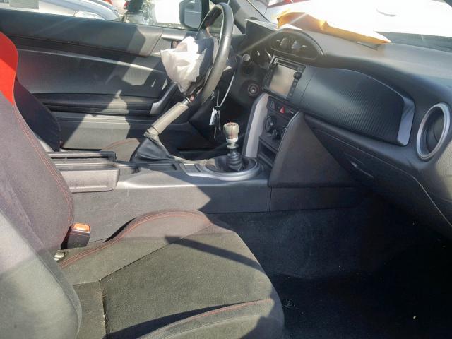 JF1ZNAA16F9712190 - 2015 TOYOTA SCION FR-S CHARCOAL photo 5