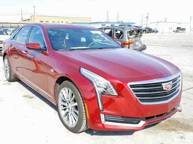 1G6KD5RS4JU159471 - 2018 CADILLAC CT6 LUXURY RED photo 1