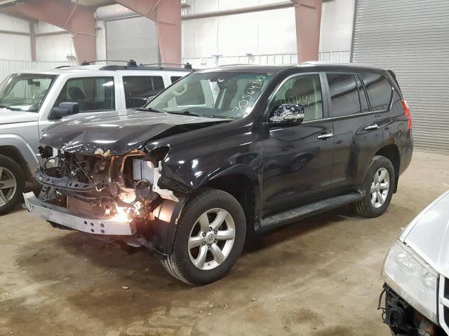 JTJBM7FX5A5007621 - 2010 LEXUS GX BLACK photo 2