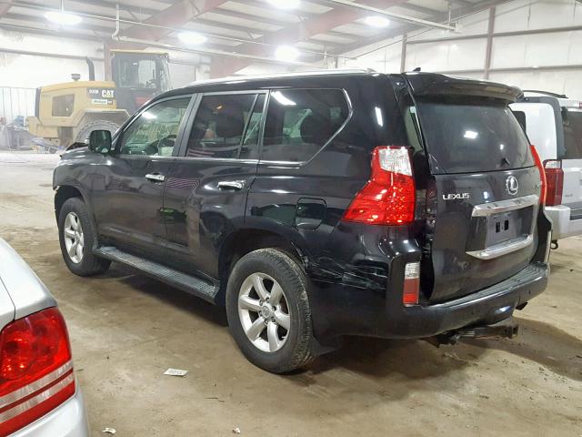 JTJBM7FX5A5007621 - 2010 LEXUS GX BLACK photo 3