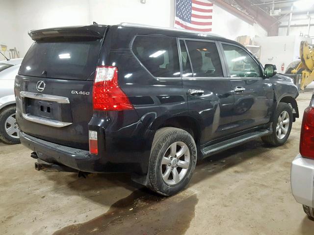 JTJBM7FX5A5007621 - 2010 LEXUS GX BLACK photo 4