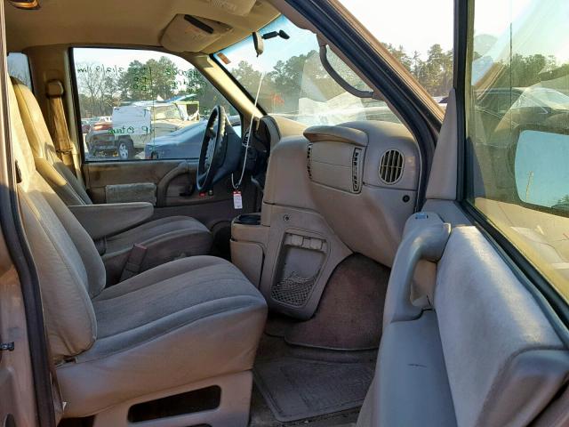 1GKDM19X24B501952 - 2004 GMC SAFARI XT TAN photo 5