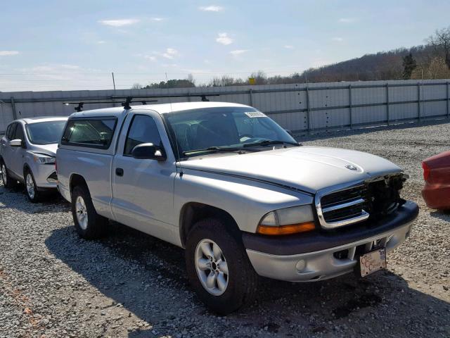 1D7FL36K94S559669 - 2004 DODGE DAKOTA SPO SILVER photo 1