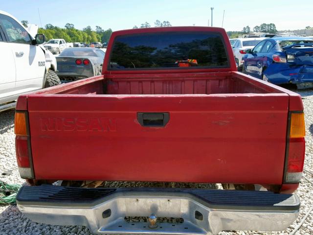 1N6SD11S9MC334029 - 1991 NISSAN TRUCK SHOR RED photo 6