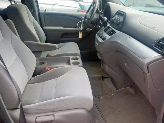 5FNRL38248B031643 - 2008 HONDA ODYSSEY LX BLUE photo 5